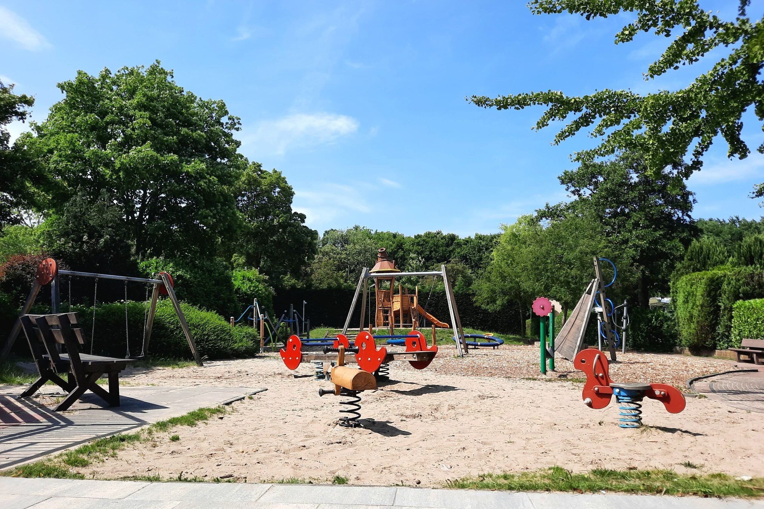 Our playground has been renovated!