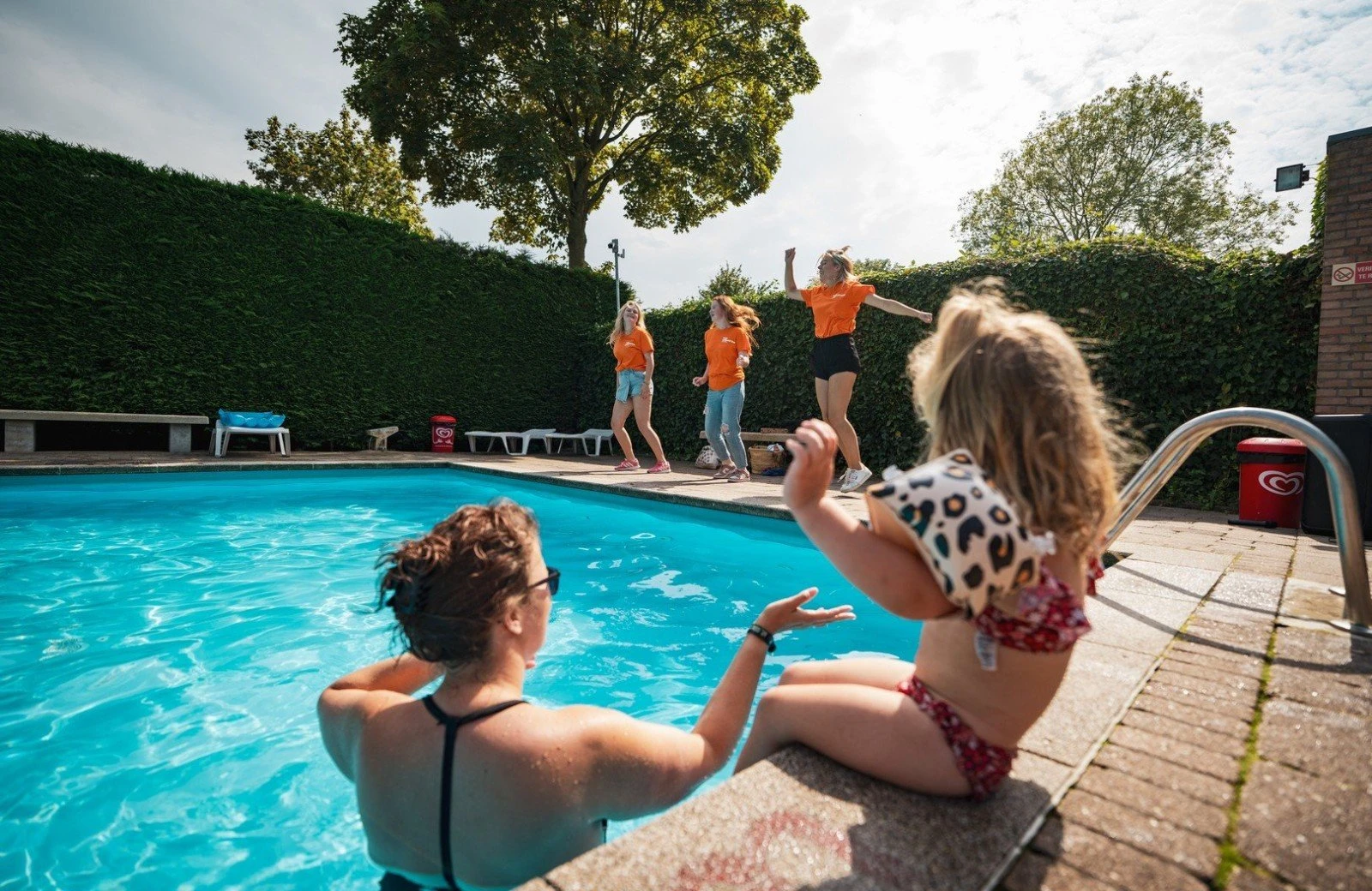 Camping delft met zwembad