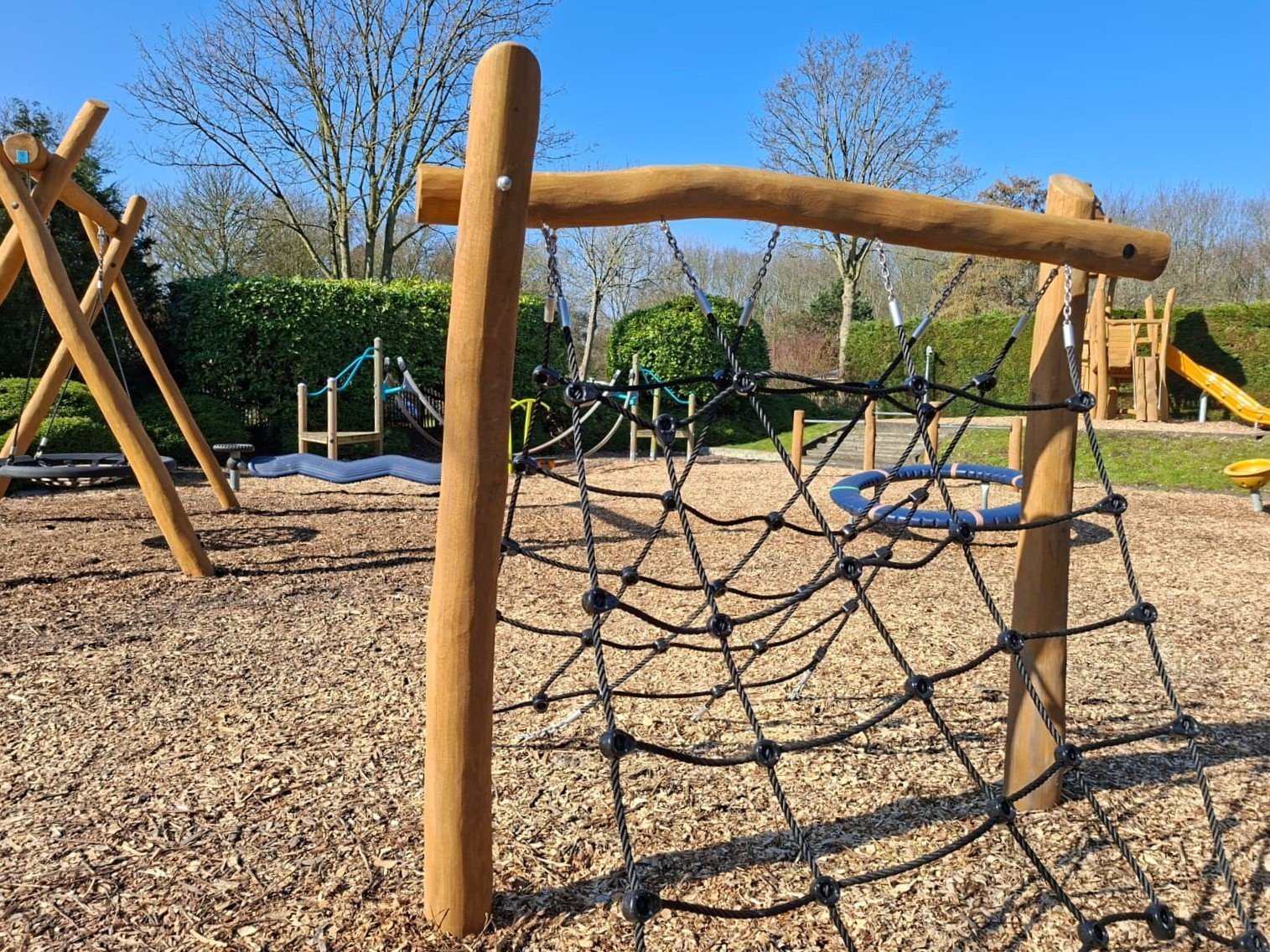 Our playground has been renovated!